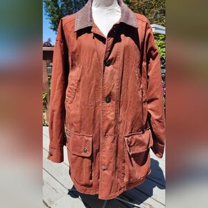 Timberland Utility/ Barn Jacket leather collar